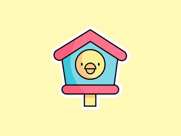 Bringing the Outdoors In: Using Spring Birdhouse Illustrations