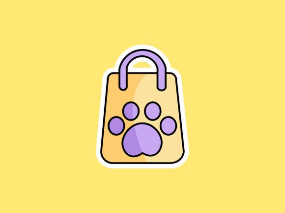 Charming Companions: Using Pets Bags Illustrations in Your Designs