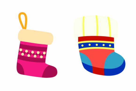 Christmas Shocks Pair Illustrations: A Festive Design Toolkit
