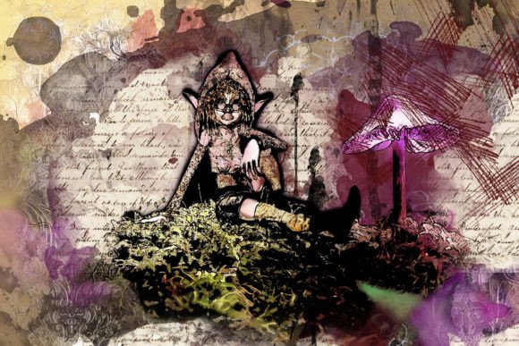 Enchant Your Designs with Illustrations of Gnomes and Elves Pack19