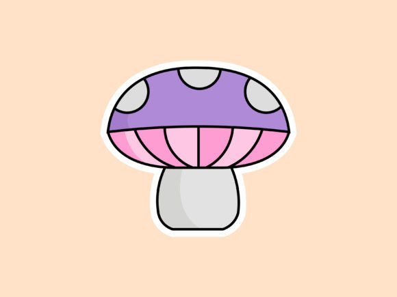 Enchanting Spring Mushroom Illustrations for Creative Projects