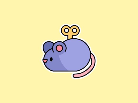 Pets Mouse Toy Illustrations: Whimsical Design for Any Project