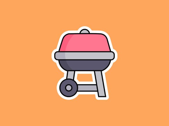 Spring Grill Illustrations: Design for Easter & Beyond