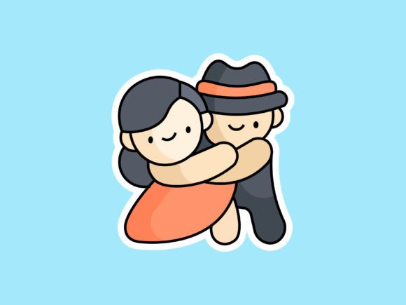 The Rhythm and Soul of Argentina Tango Illustrations