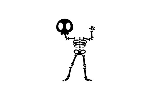 Unearthing Creative Potential: Halloween Skeleton Vector Illustrations